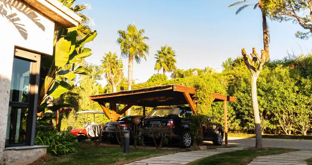 Aparcament de Casa o xalet de lloguer en El Rompido amb Aire condicionat, Calefacció i Jardí privat