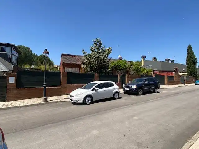 Vista exterior de Casa o chalet en venta en Villamantilla con Jardín privado y Piscina