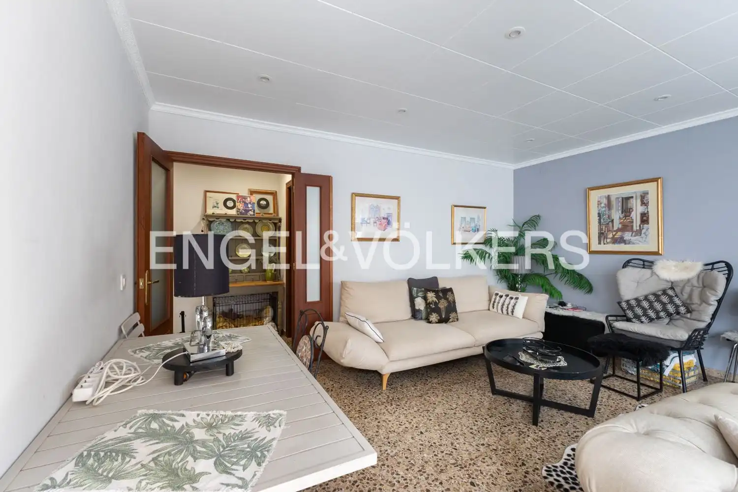 Sala de estar de Piso en venta en Benicarló con Calefacción, Trastero y Balcón
