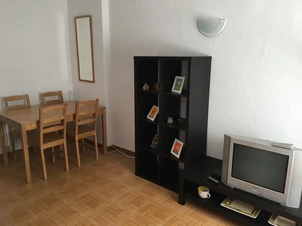 Sala de estar de Piso de alquiler en Zaragoza con Calefacción, Amueblado y Horno