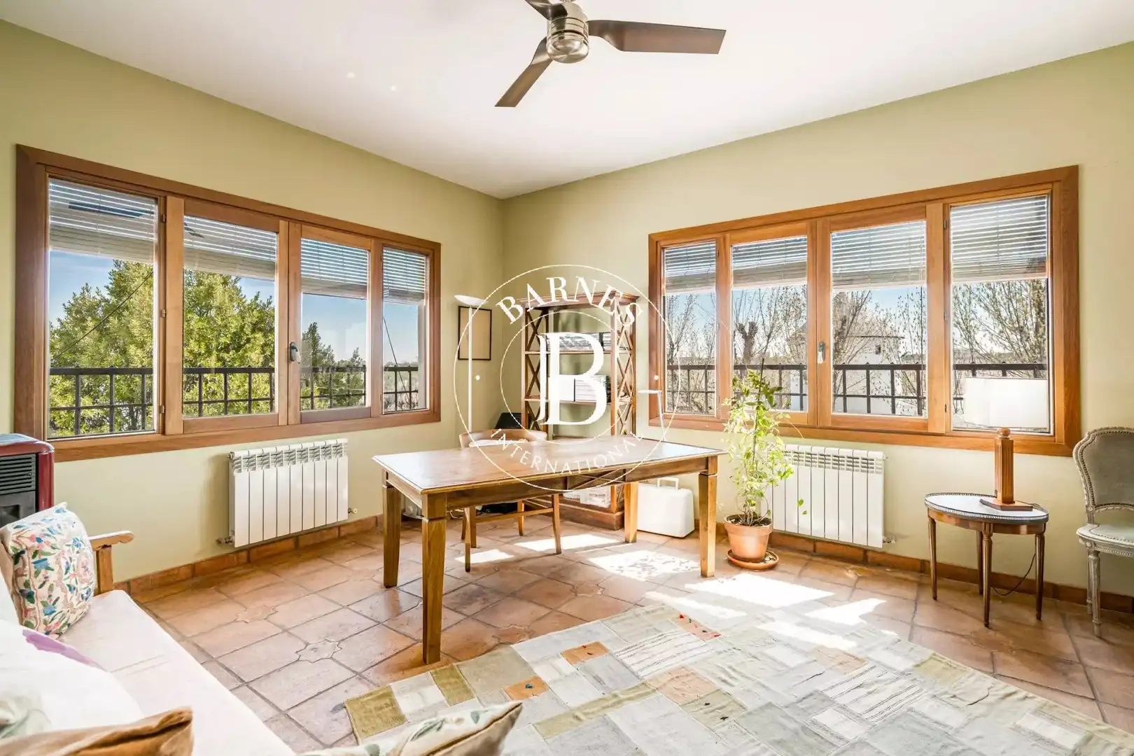 Comedor de Casa o chalet en venta en Alcázar de San Juan con Jardín privado, Piscina y Amueblado