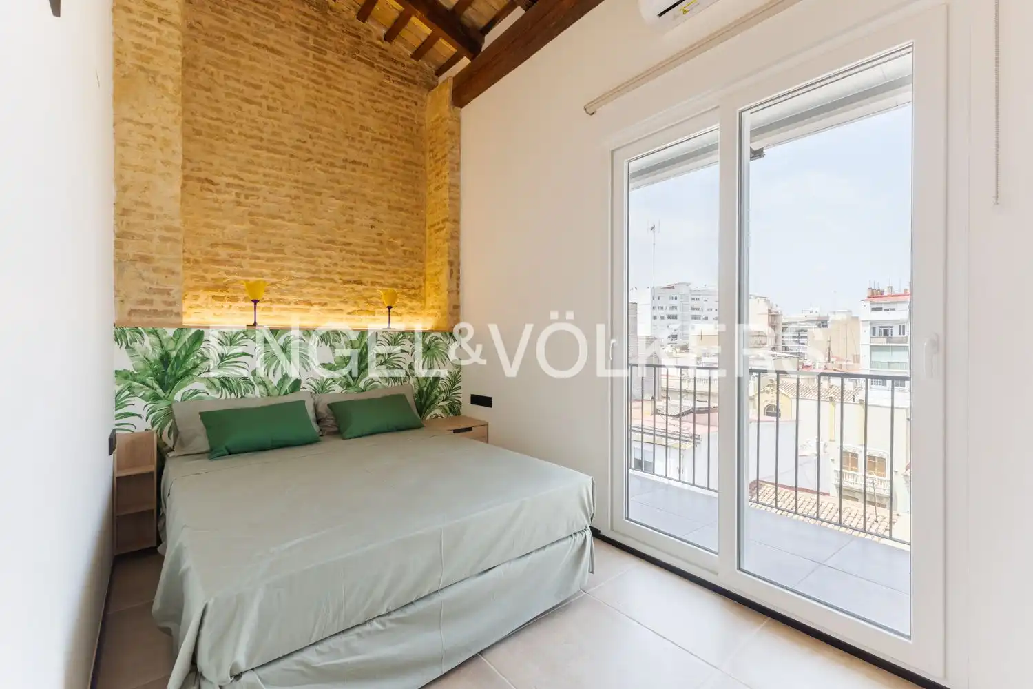 Habitación de Piso de alquiler en Valencia con Aire acondicionado, Calefacción y Terraza