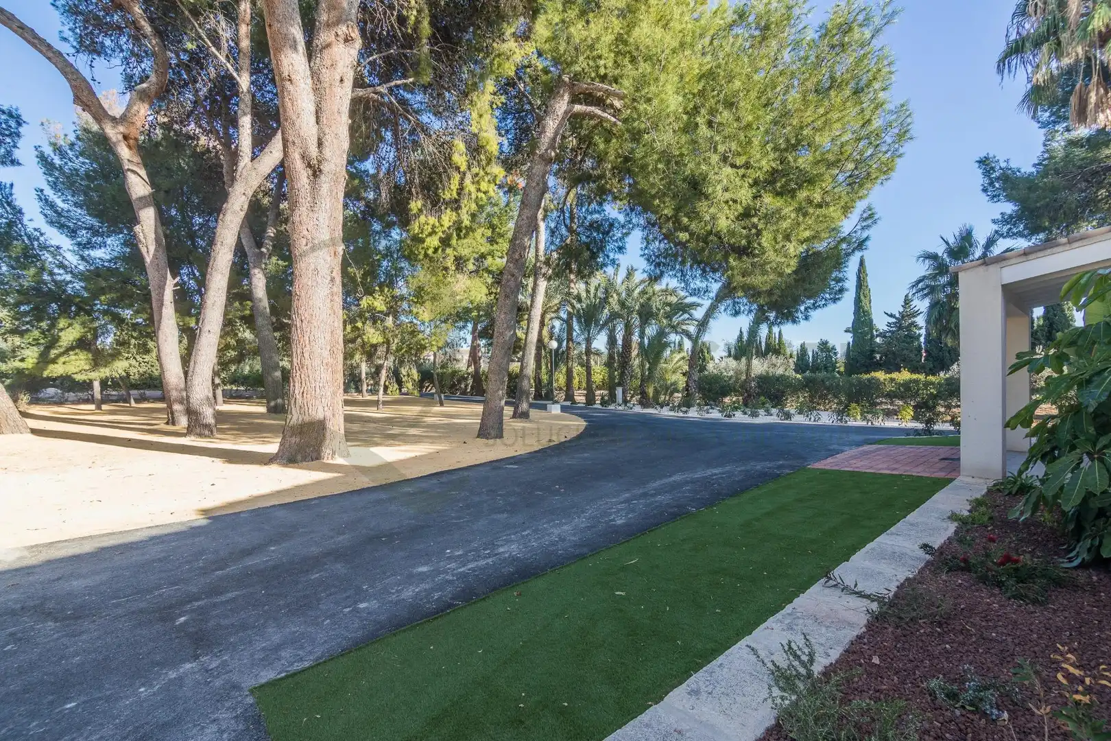 Vista exterior de Casa o chalet en venta en Mutxamel con Calefacción, Jardín privado y Terraza