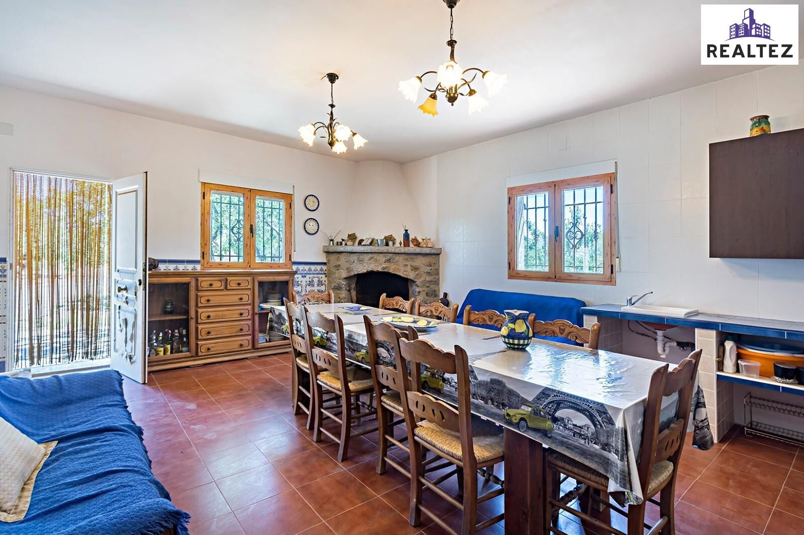 Dining room of Country house for sale in Cádiar  with Heating and Storage room