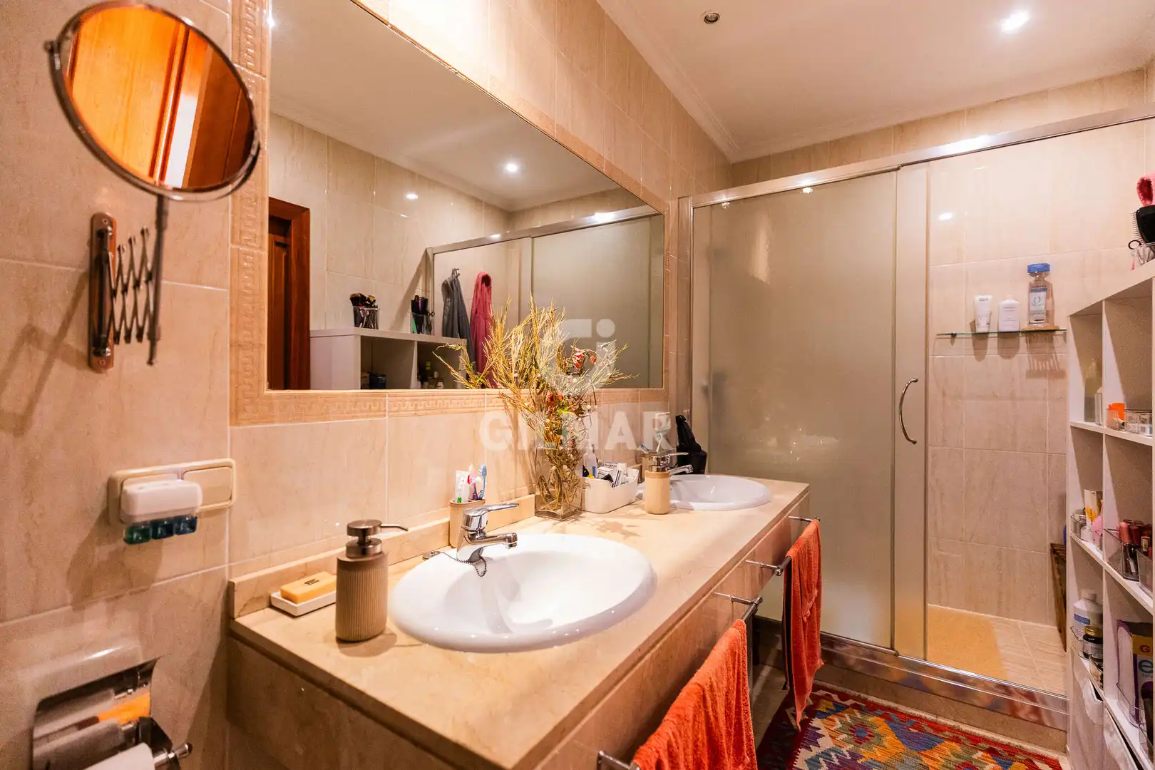 Bathroom of Houses for sale in Hoyo de Manzanares  with Heating, Private garden and Swimming Pool