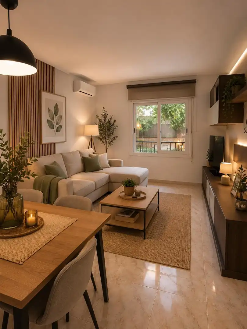 Sala de estar de Piso en venta en Cerdanyola del Vallès con Aire acondicionado