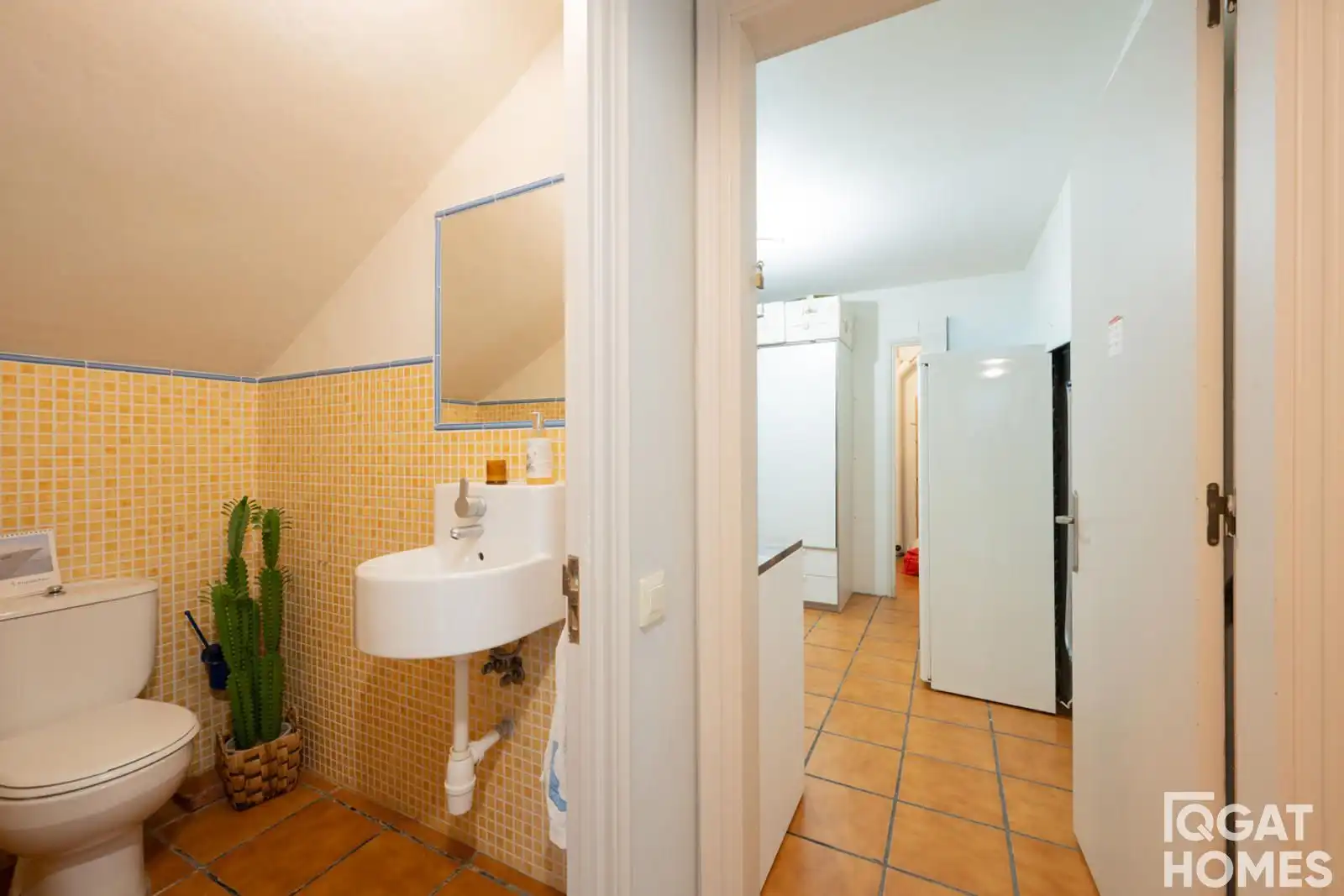 Bathroom of Houses for sale in Sant Cugat del Vallès  with Heating, Terrace and Storage room