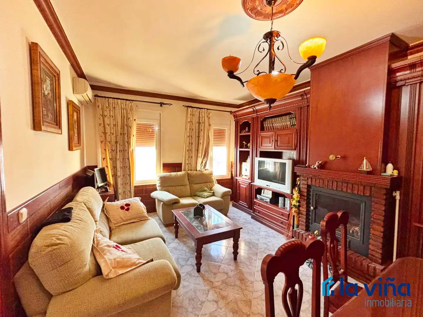 Sala de estar de Casa o chalet en venta en Humilladero con Trastero y Amueblado