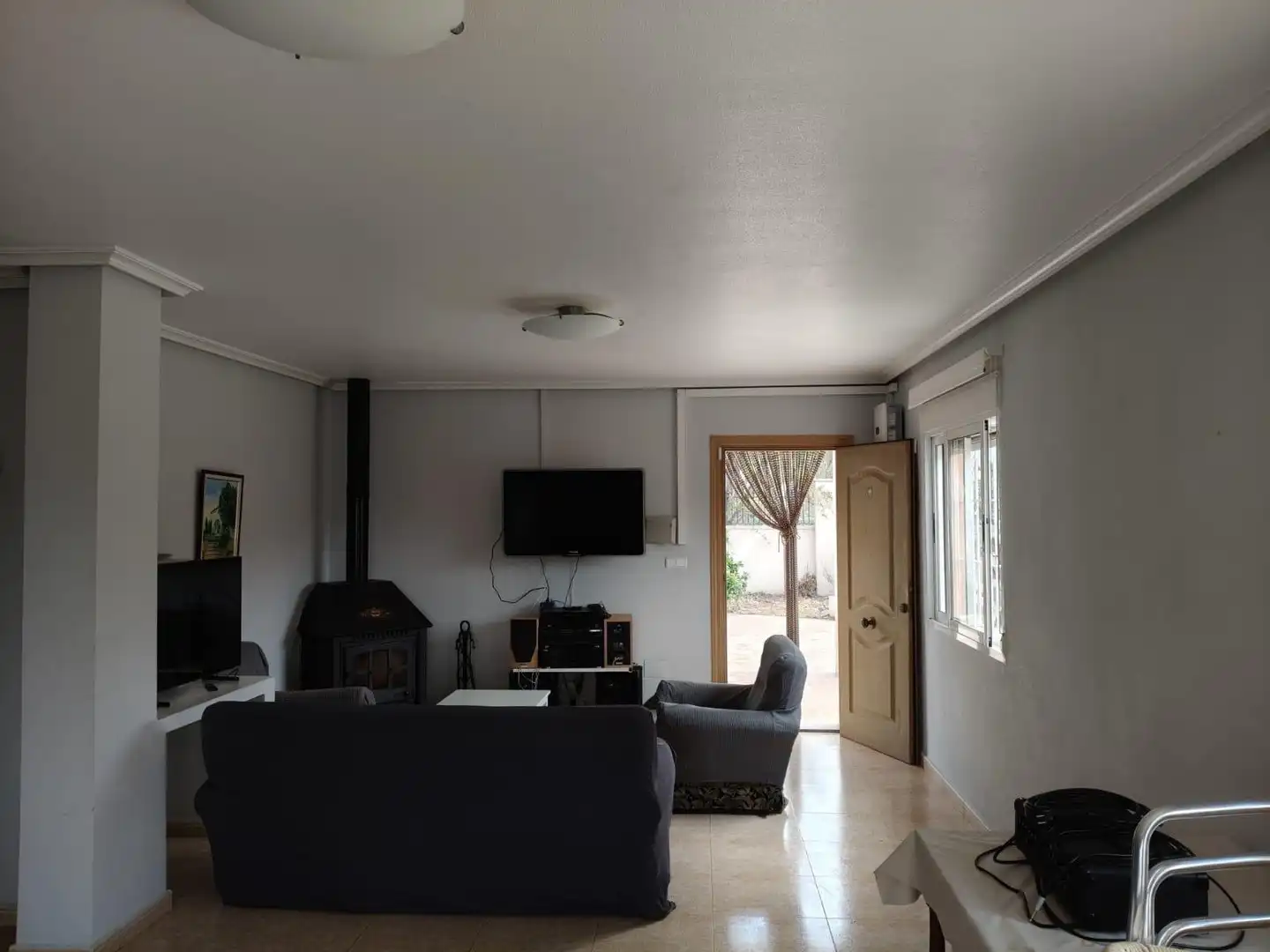 Sala d'estar de Finca rústica en venda en Murcia amb Calefacció, Jardí privat i Piscina