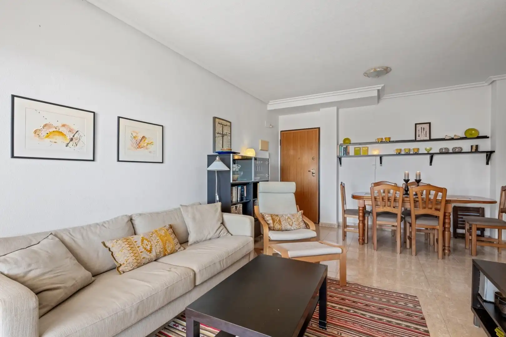 Living room of Flat for sale in Orihuela  with Air Conditioner, Heating and Terrace