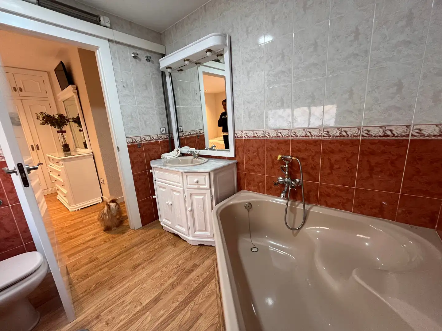 Baño de Casa adosada en venta en Cartagena con Aire acondicionado, Calefacción y Jardín privado