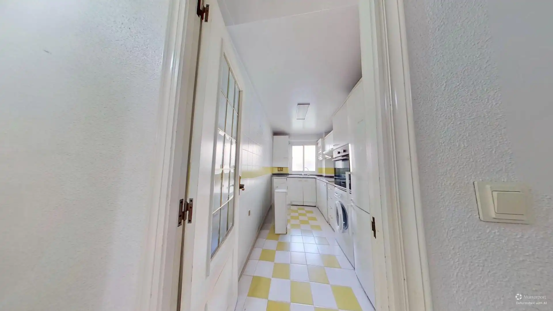 Kitchen of Flat for sale in Valencia  with Air Conditioner, Terrace and Storage room