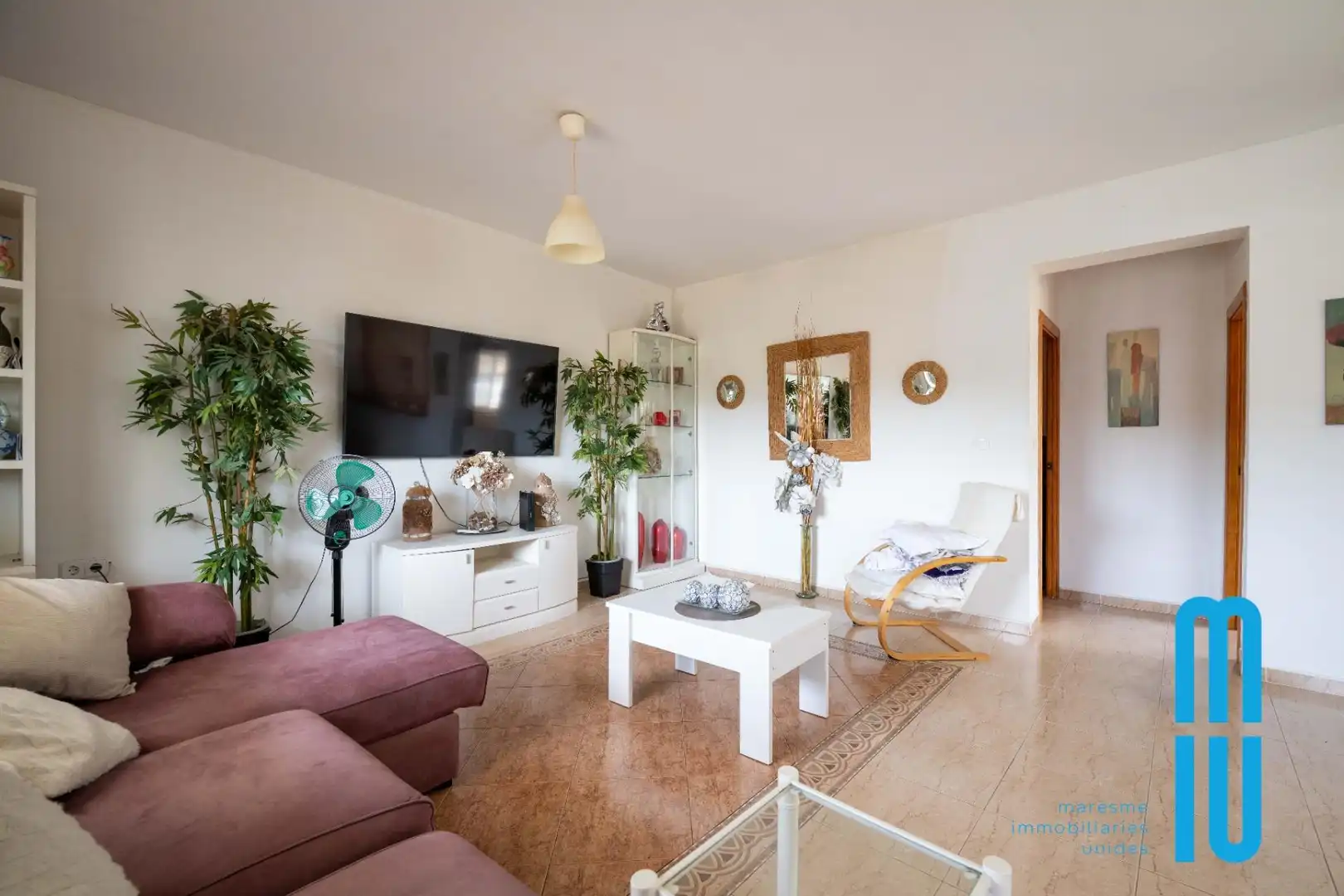 Sala d'estar de Casa o xalet en venda en Fogars de la Selva amb Calefacció, Jardí privat i Traster
