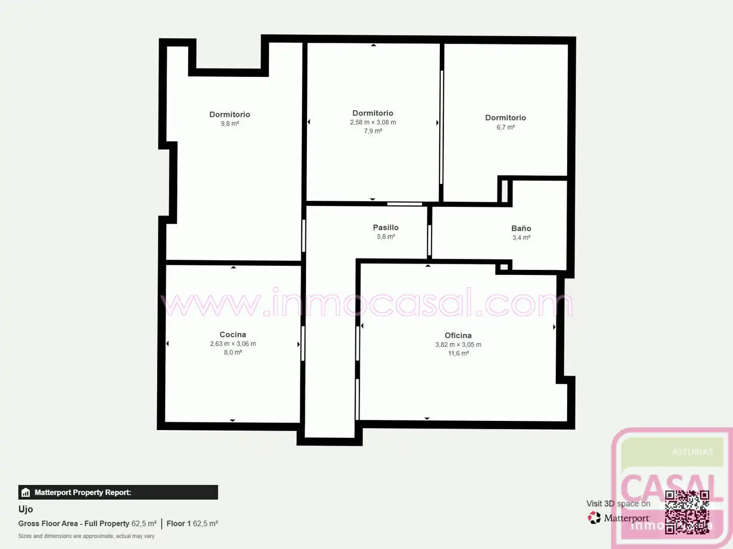 Wohnung zum Verkauf in Mieres (Asturias) mit Heizung, Abstellraum und Möbliert