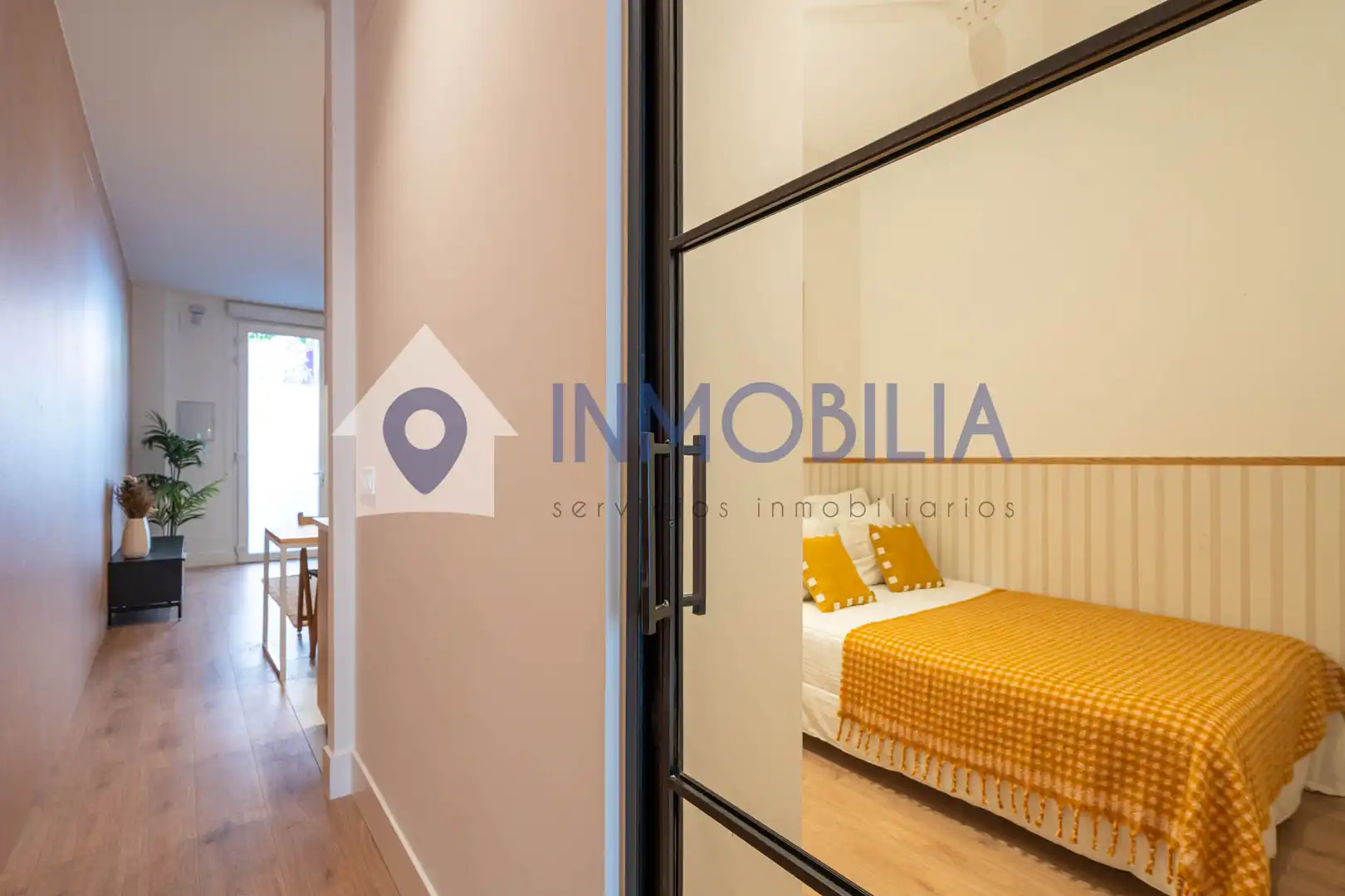 Schlafzimmer von Wohnung zum Verkauf in Madrid mit Klimaanlage, Heizung und Terrasse