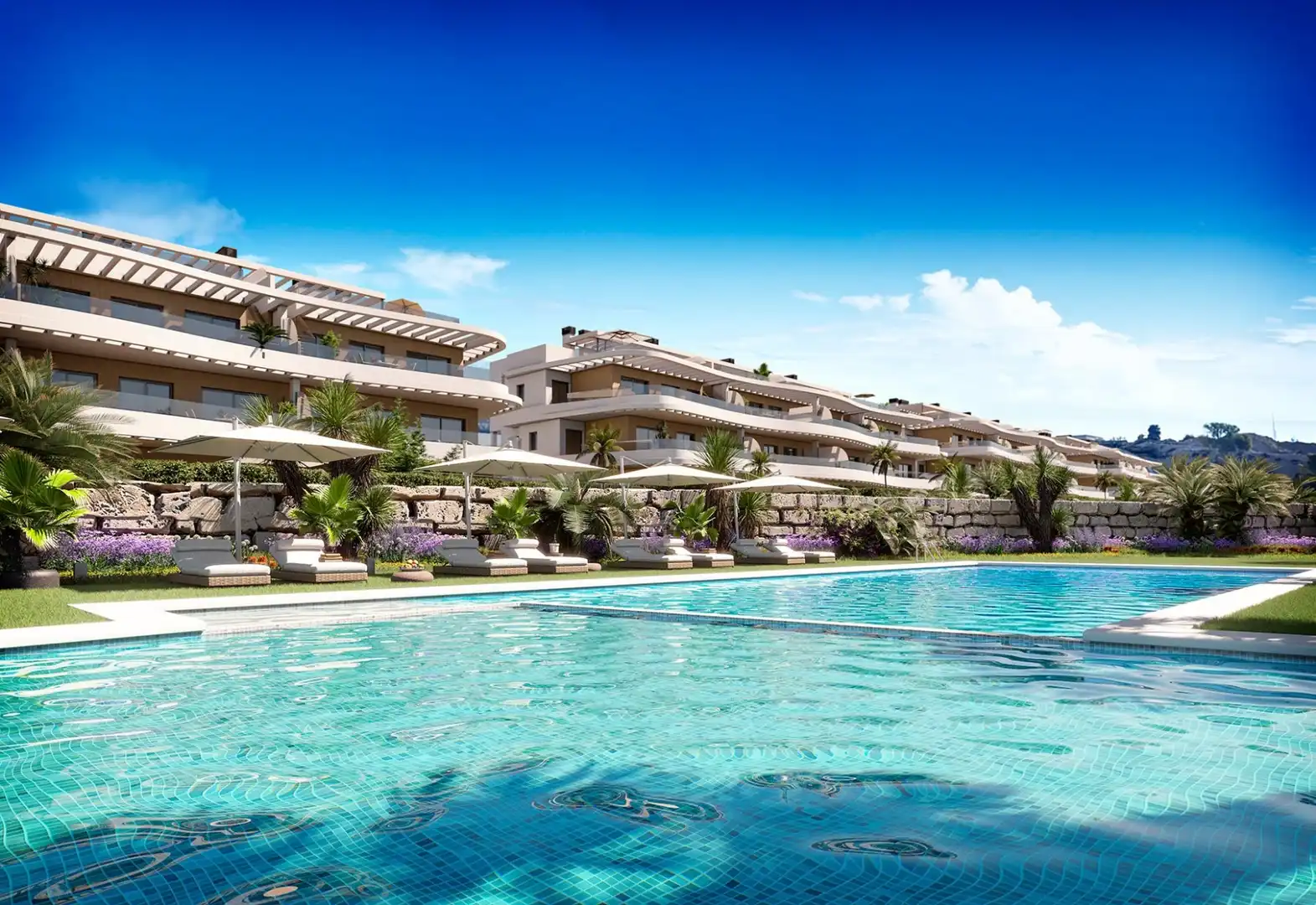 Appartement compact avec piscine à vendre à Balcón de Finestrat - Terra Marina