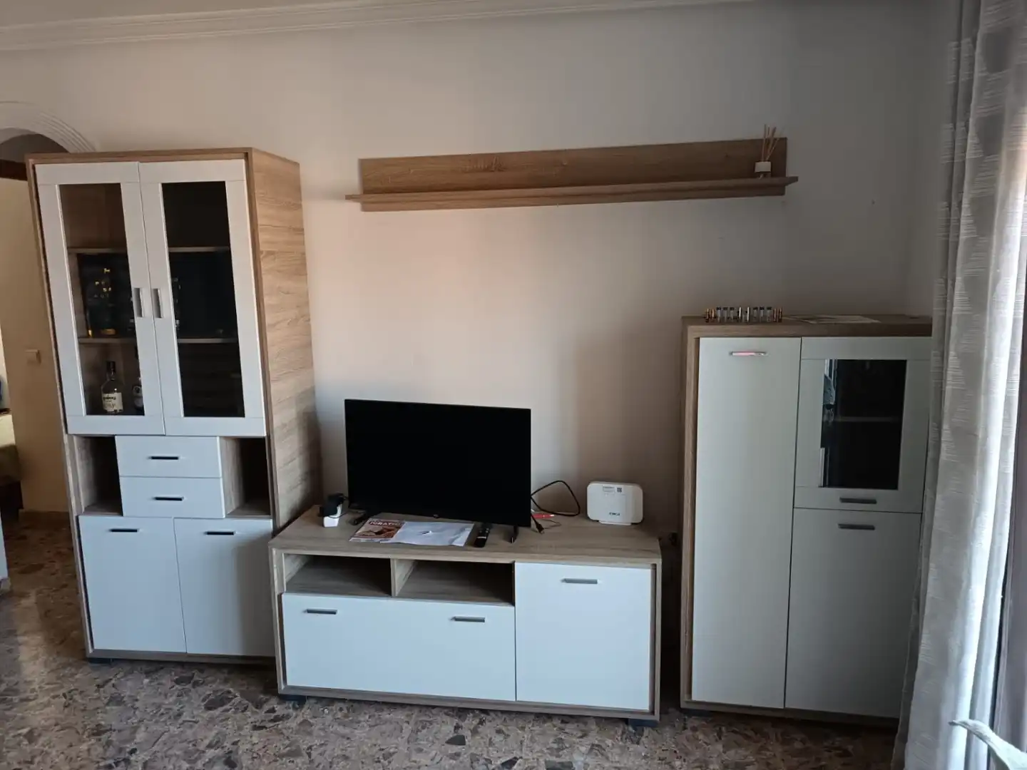 Living room of Flat for rent in San Vicente del Raspeig / Sant Vicent del Raspeig  with Terrace, Storage room and Furnished