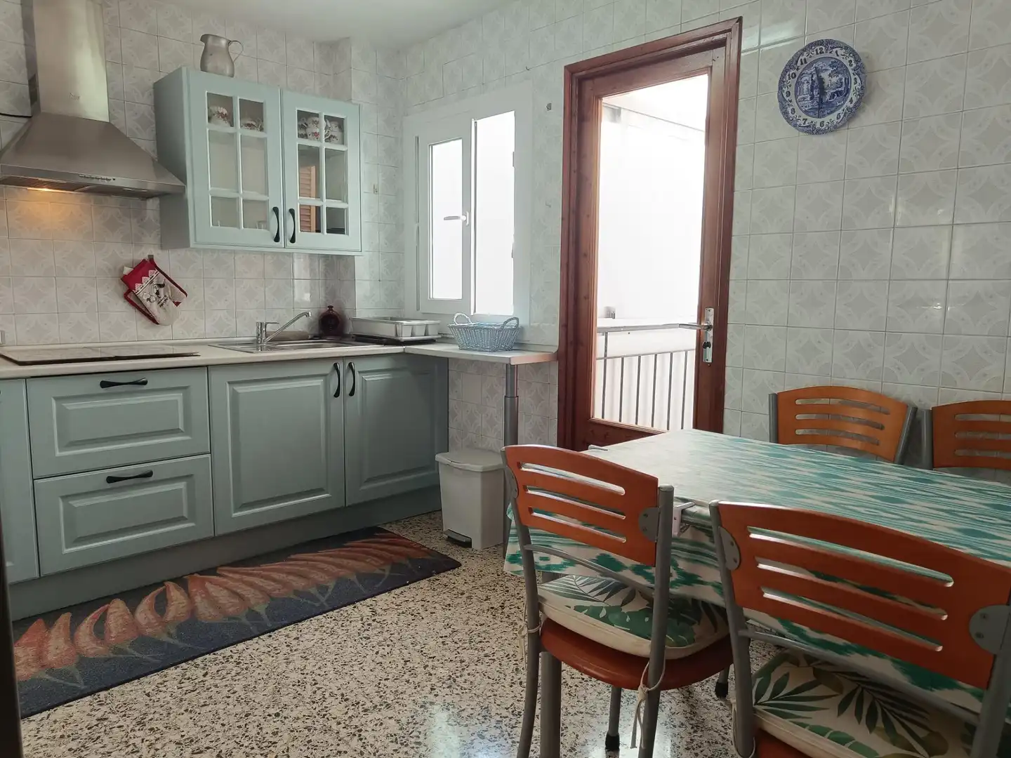 Küche von Wohnung zum Verkauf in  Palma de Mallorca mit Terrasse, Möbliert und Balkon