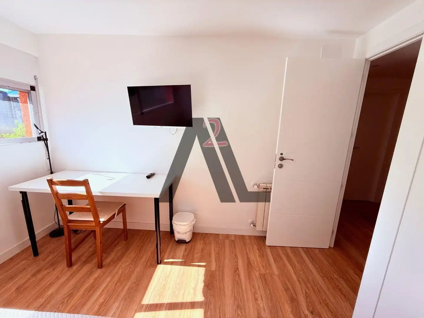 Bedroom of Flat for share in Madrid