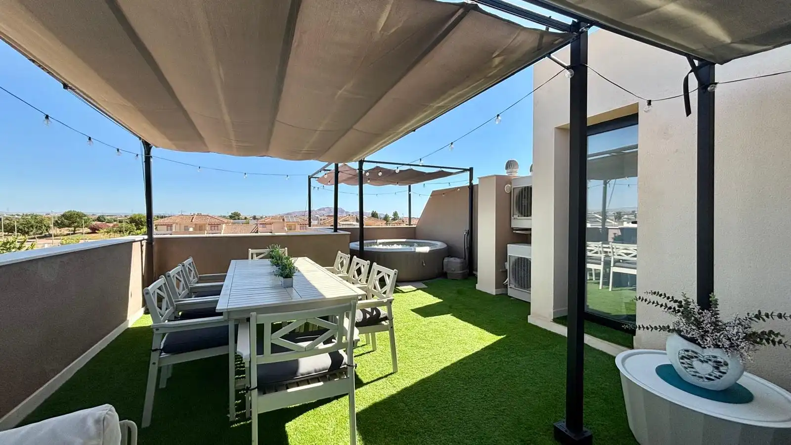Terraza de Casa adosada en venta en Torre-Pacheco con Aire acondicionado, Calefacción y Terraza