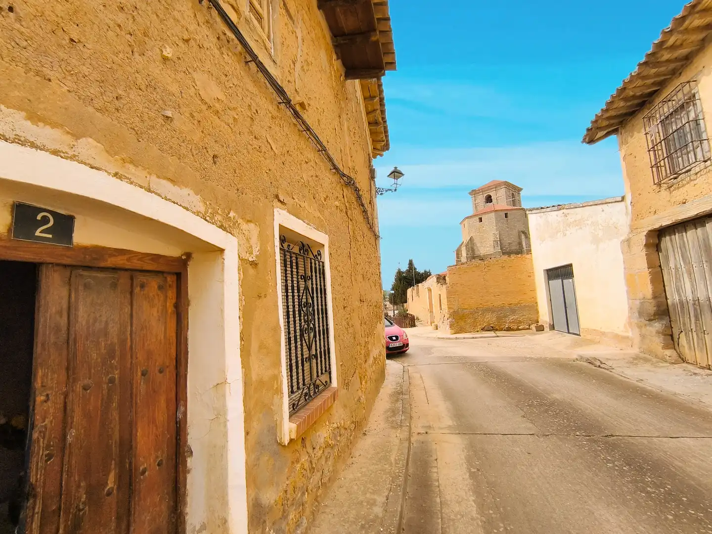 Vista exterior de Casa o xalet en venda en Pedraza de Campos amb Calefacció, Jardí privat i Traster