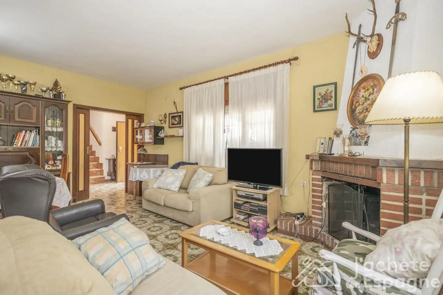 Living room of Houses for sale in San Vicente del Raspeig / Sant Vicent del Raspeig  with Private garden, Terrace and Swimming Pool