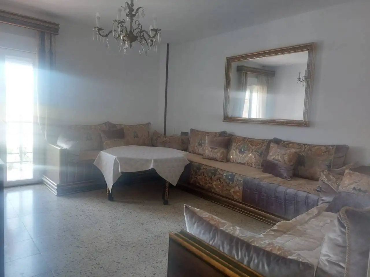 Sala de estar de Piso en venta en Navalcarnero con Terraza