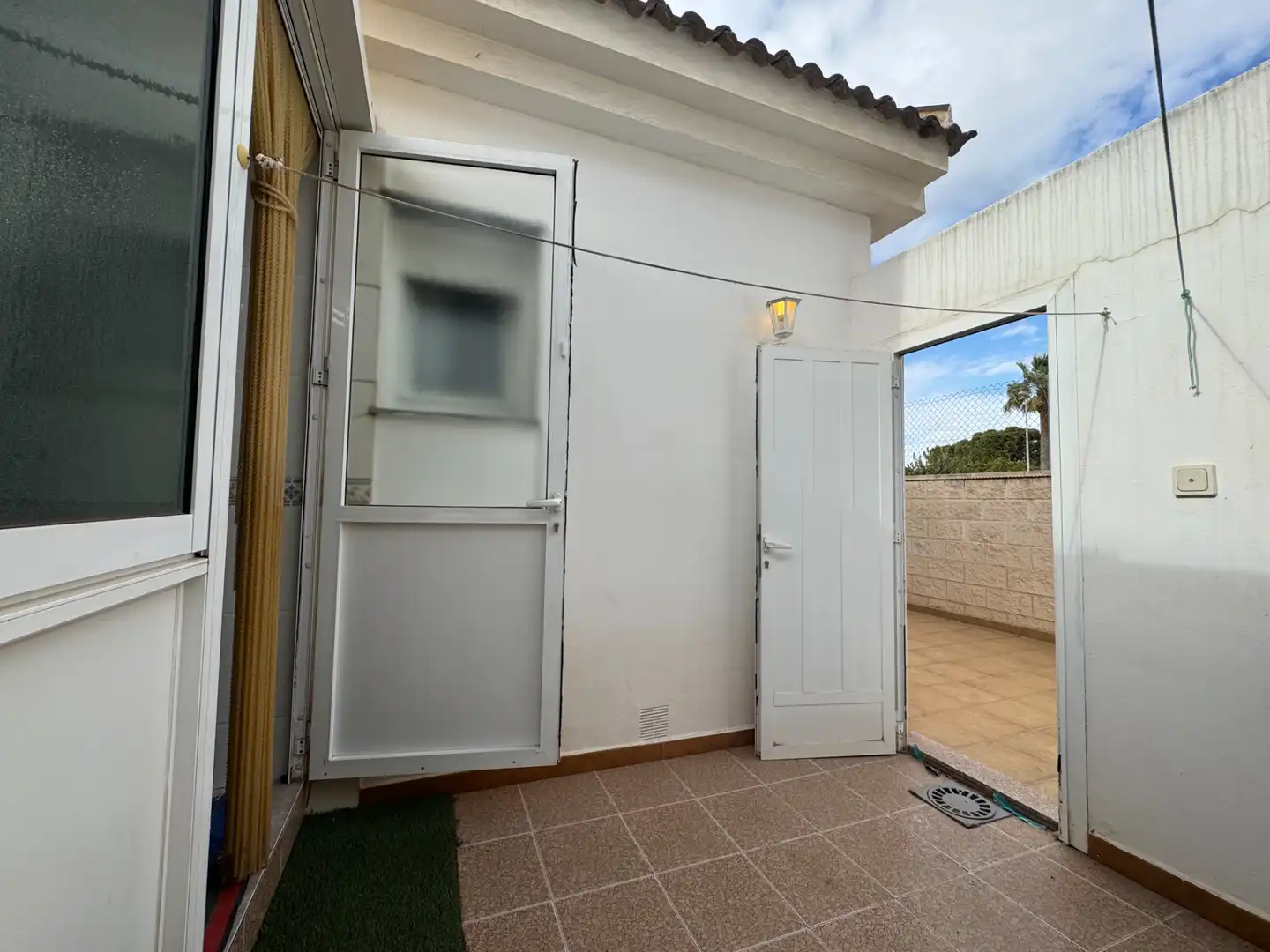 Terrassa de Casa adosada en venda en San Javier amb Aire condicionat, Calefacció i Jardí privat
