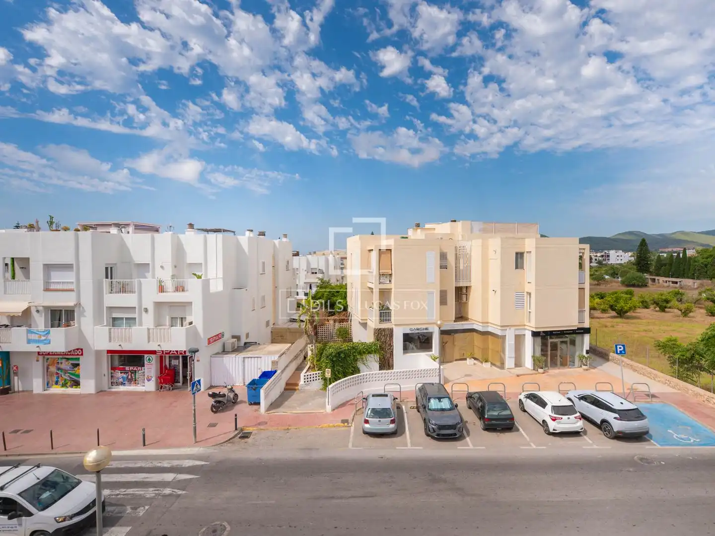 Exterior view of Flat for sale in Santa Eulària des Riu  with Air Conditioner and Furnished