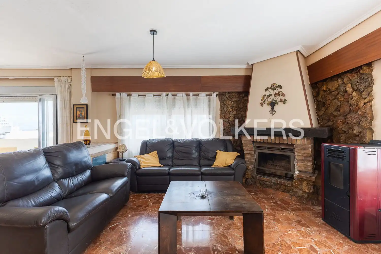 Sala de estar de Casa o chalet de alquiler en Cullera con Aire acondicionado, Calefacción y Terraza