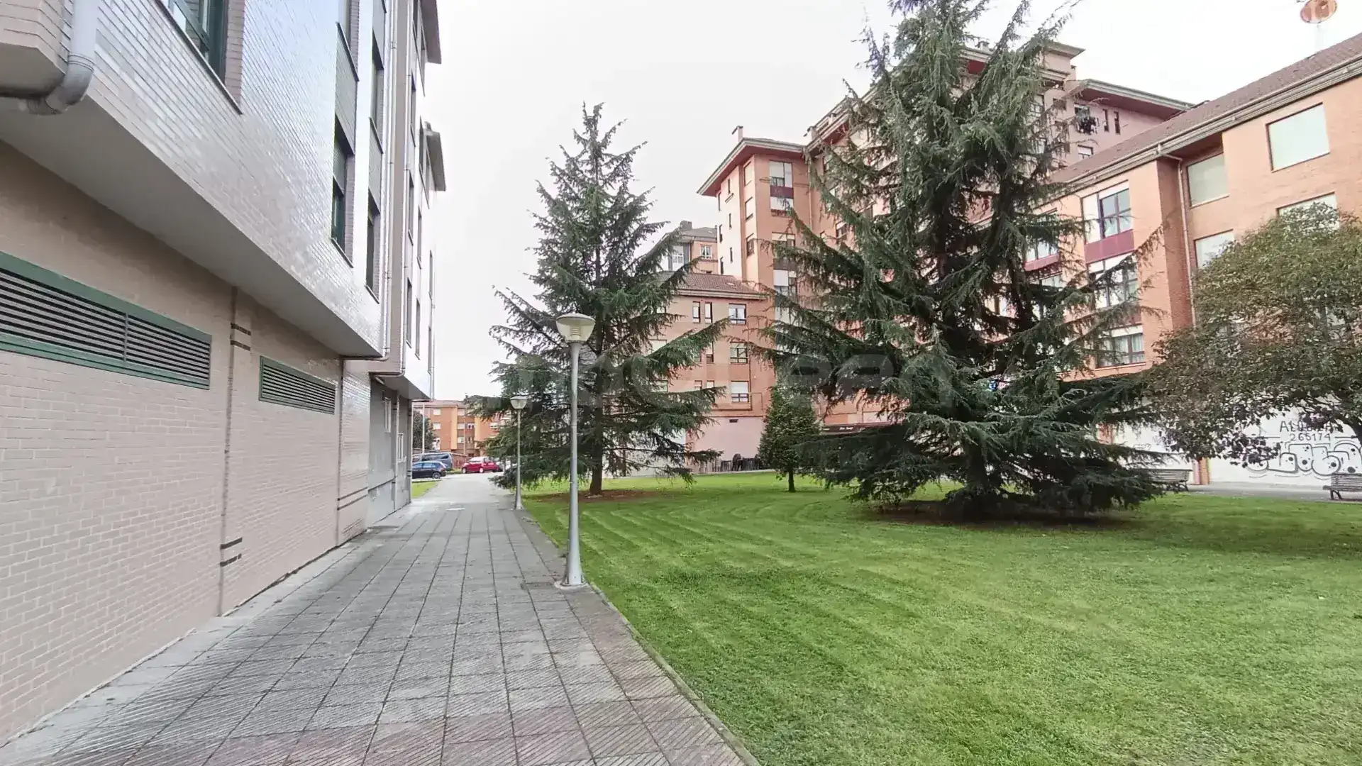 Vista exterior de Piso en venta en Siero con Calefacción y Amueblado