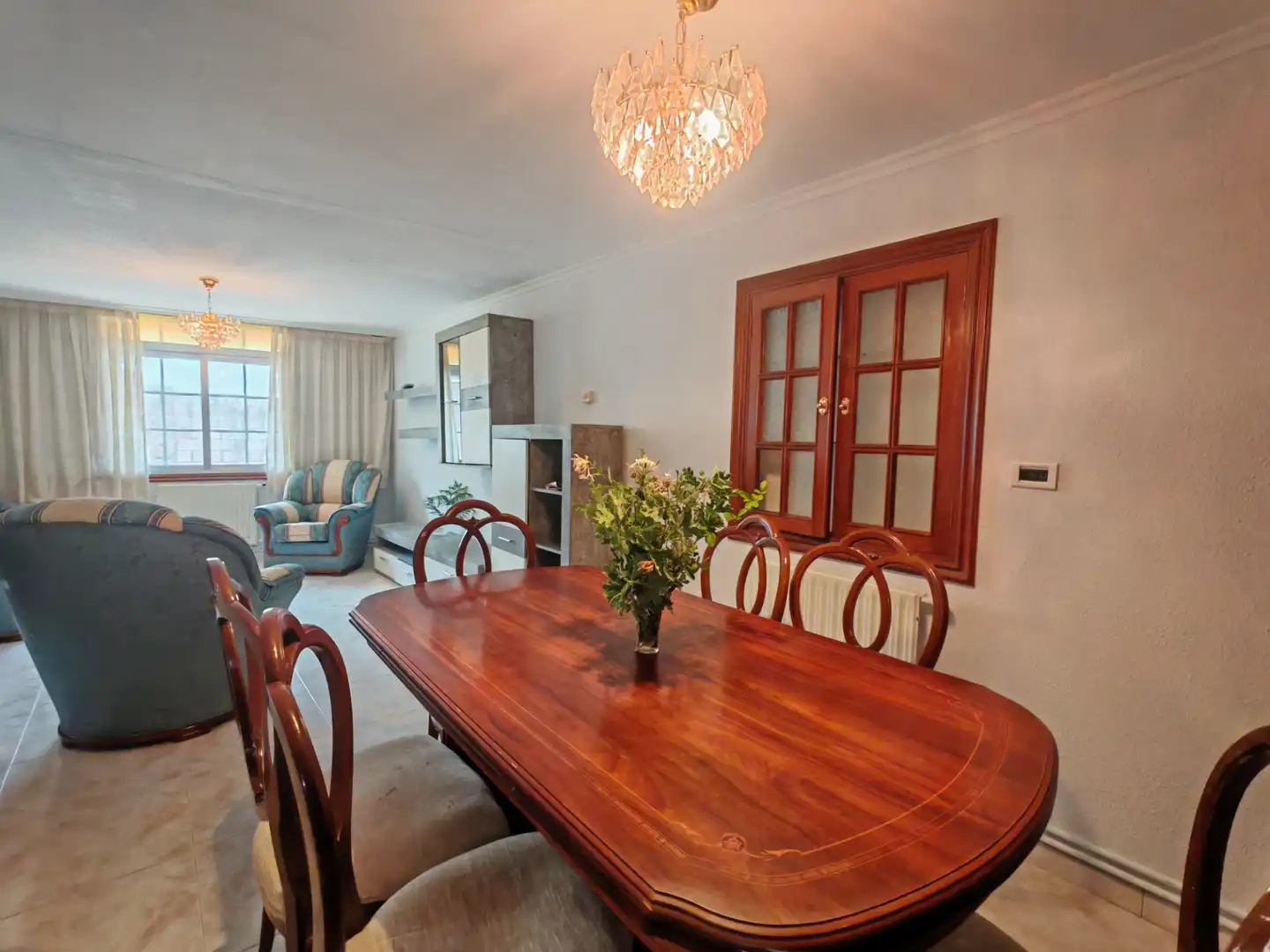 Dining room of Detached homes for rent in A Laracha    with Terrace, Storage room and Furnished