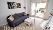 Living room of Attic for sale in Burriana / Borriana  with Air Conditioner and Terrace