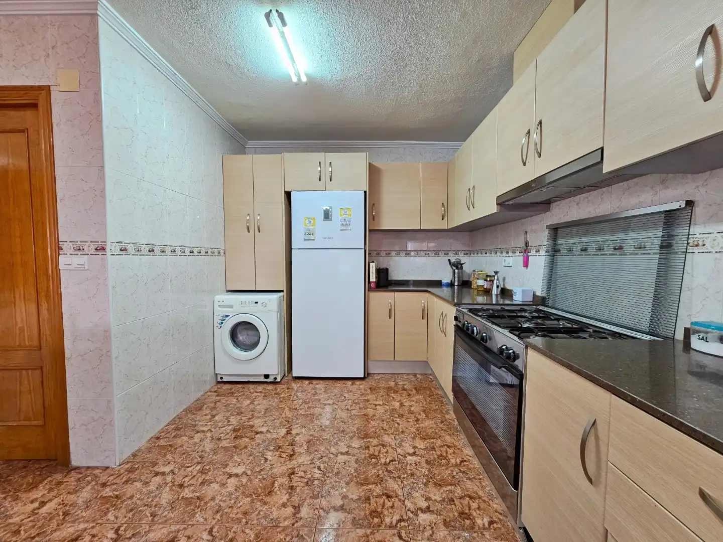 Cocina de Finca rústica en venta en Algorfa con Aire acondicionado, Calefacción y Terraza