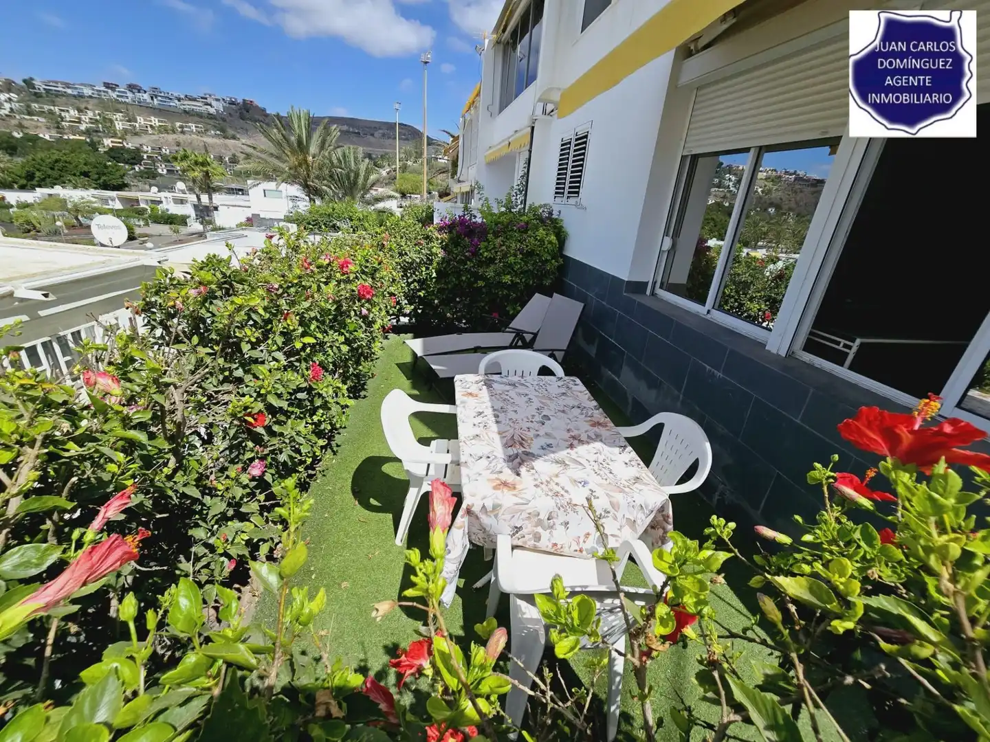 Jardí de Casa o xalet de lloguer en San Bartolomé de Tirajana amb Aire condicionat, Jardí privat i Terrassa