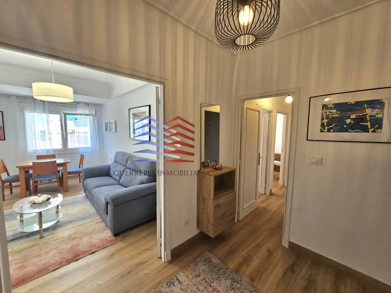Sala de estar de Piso de alquiler en Ourense Capital  con Calefacción, Parquet y Alarma