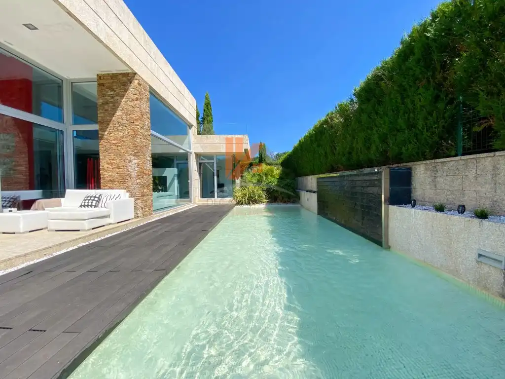 Piscina de Casa o chalet en venta en Ames con Jardín privado, Terraza y Piscina