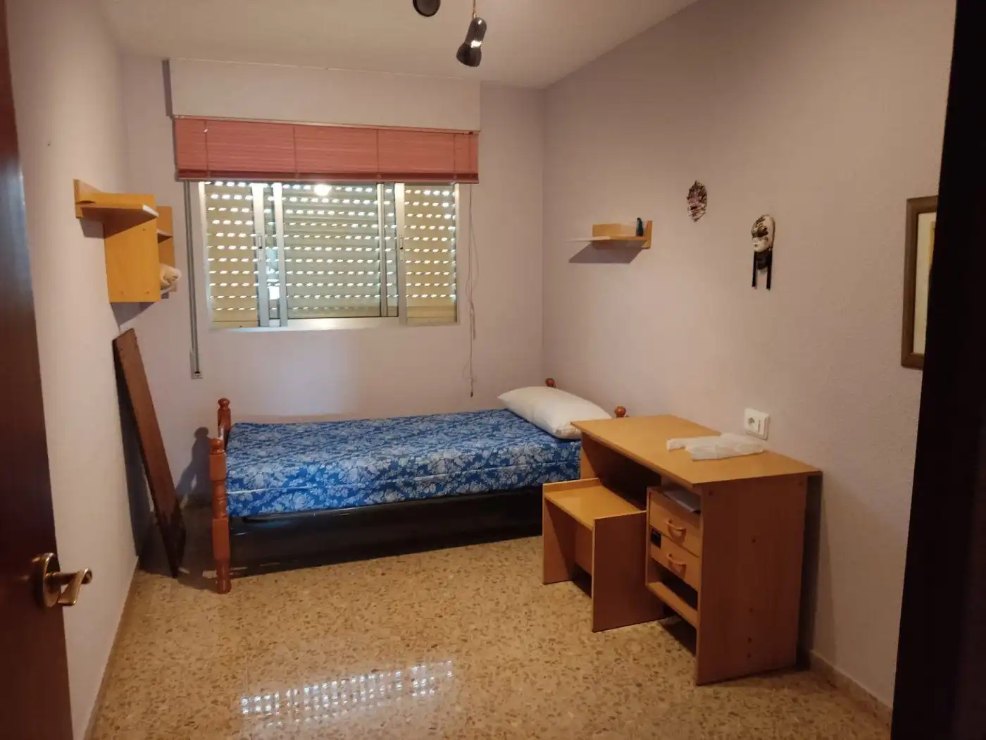 Bedroom of Flat for rent in Castellón de la Plana / Castelló de la Plana  with Terrace and Furnished