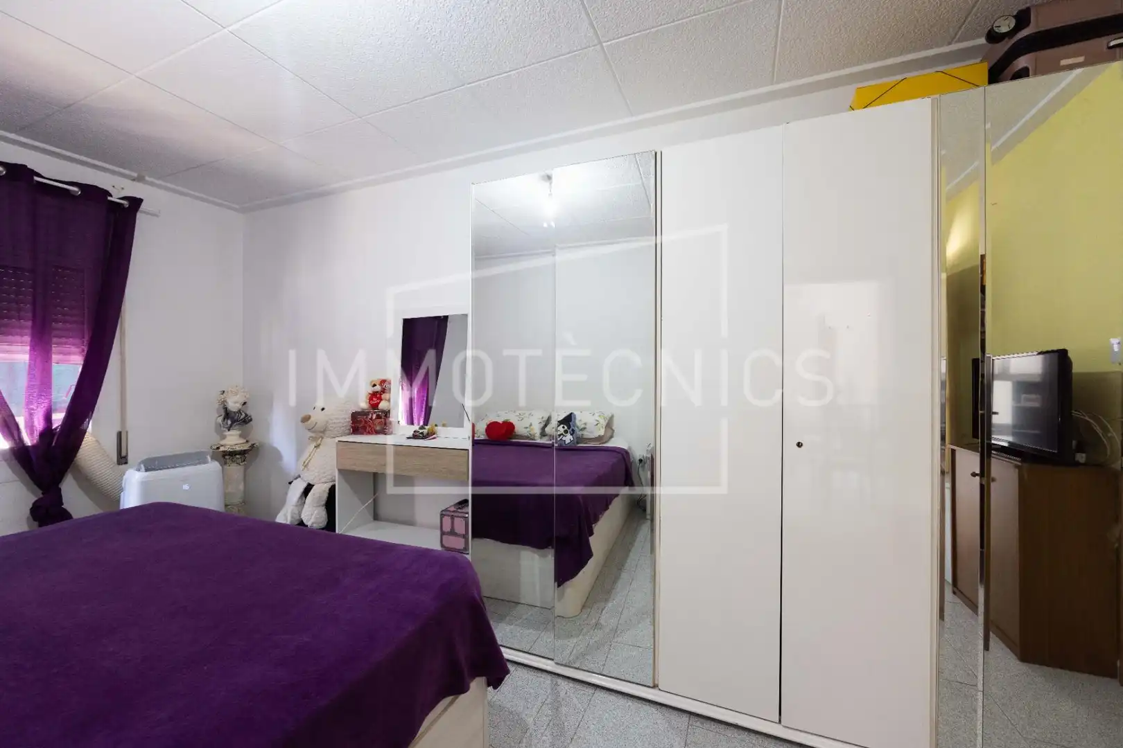 Schlafzimmer von Wohnung zum Verkauf in Granollers mit Balkon
