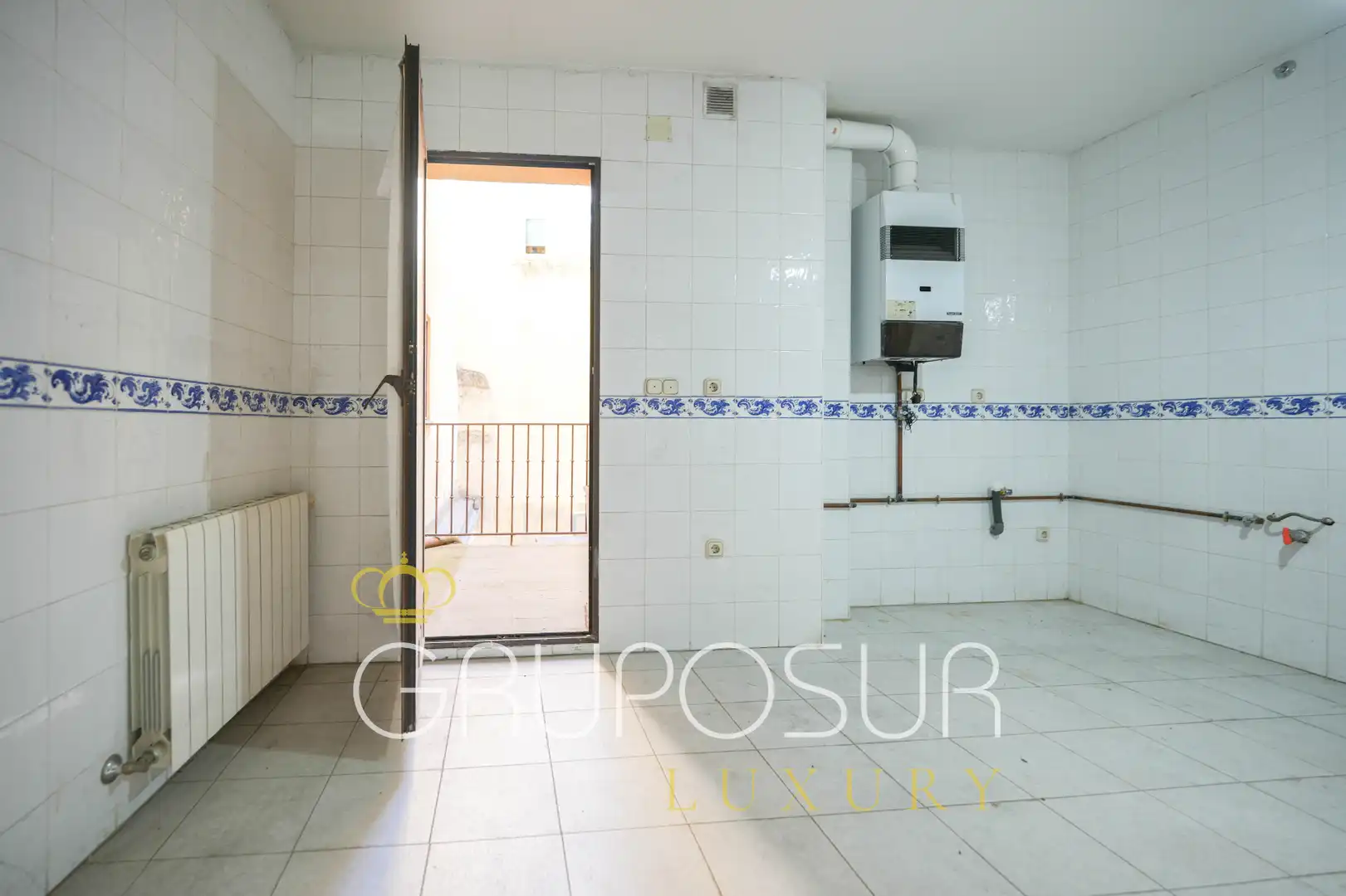 Cuina de Pis en venda en Valladolid amb Calefacció, Parquet i Terrassa