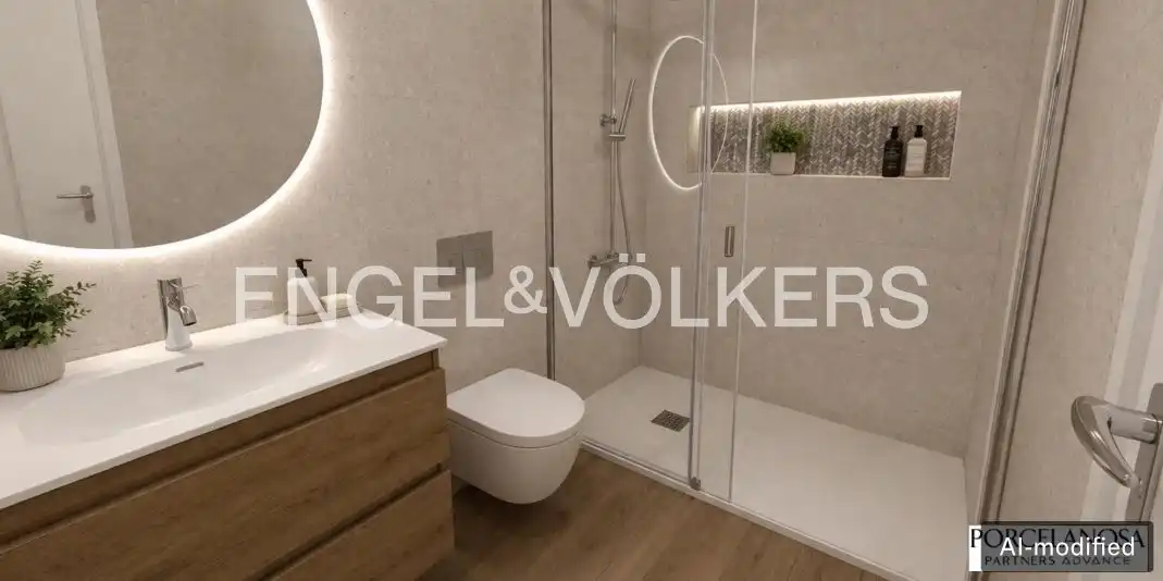 Bathroom of Flat for sale in Santander  with Heating