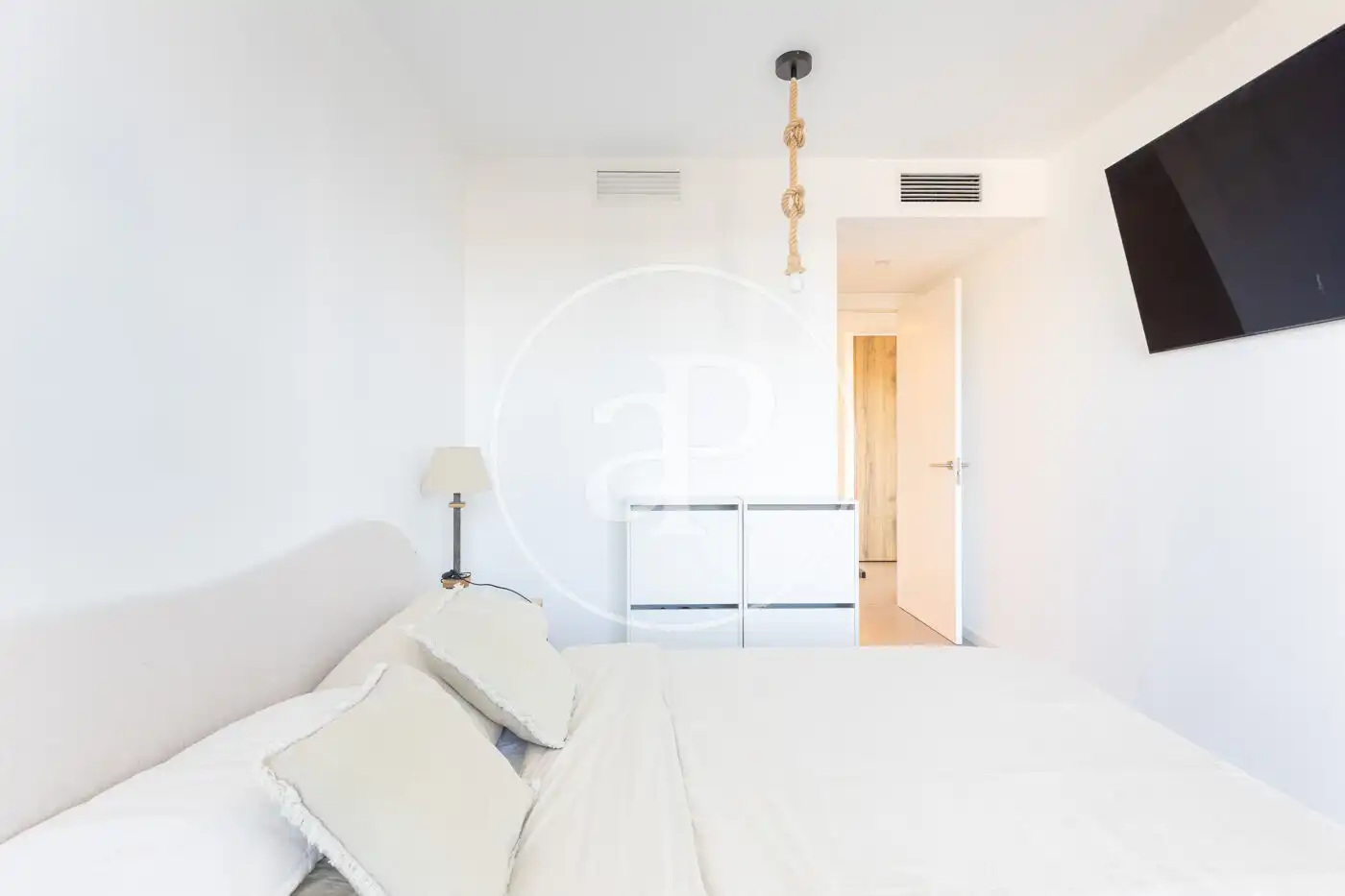 Bedroom of Flat for rent in Cerdanyola del Vallès  with Air Conditioner, Heating and Terrace