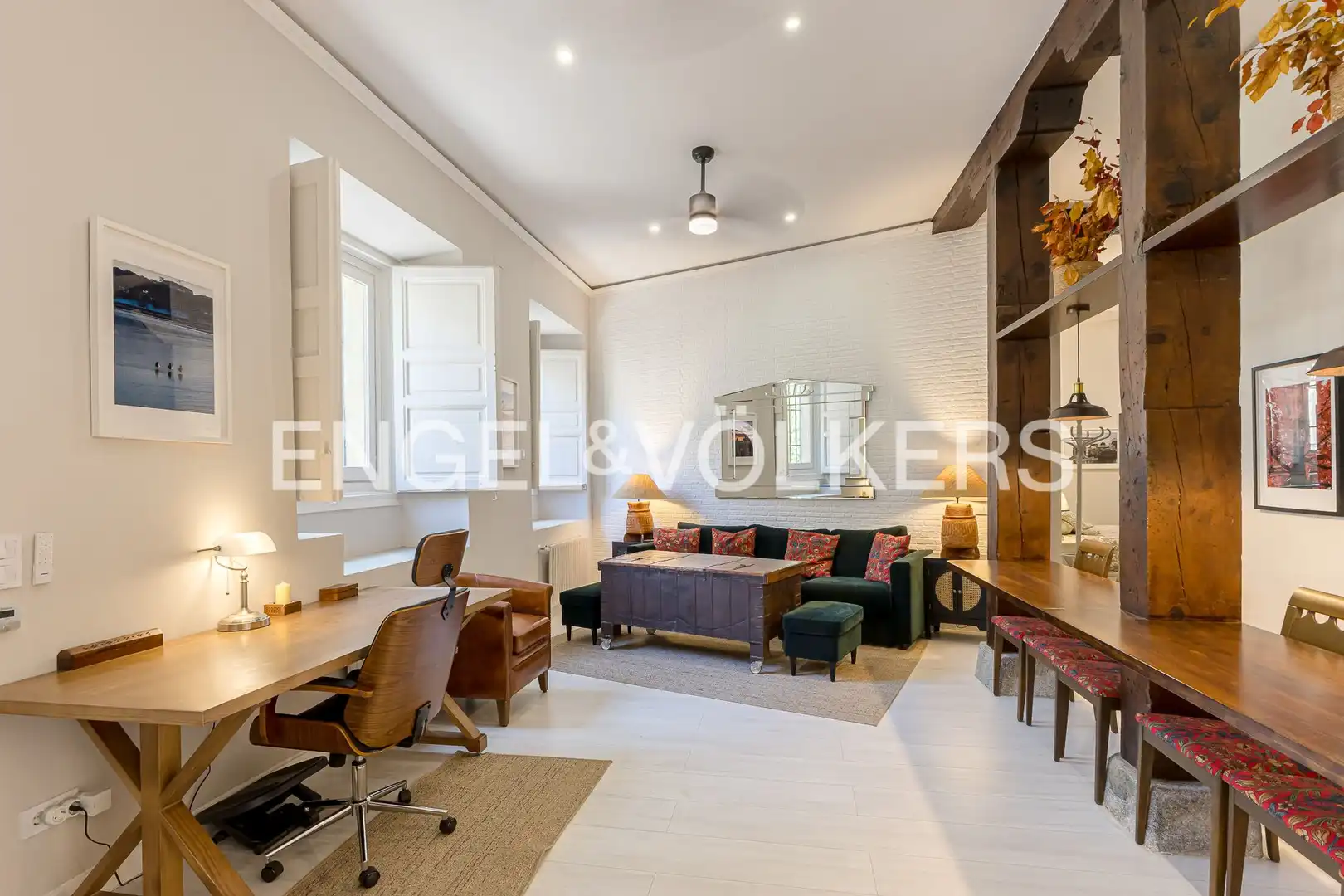 Wohnzimmer von Wohnung zum Verkauf in Madrid mit Heizung