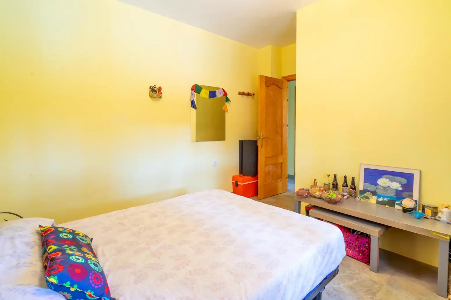 Dormitori de Casa o xalet en venda en Mula amb Parquet, Terrassa i Moblat