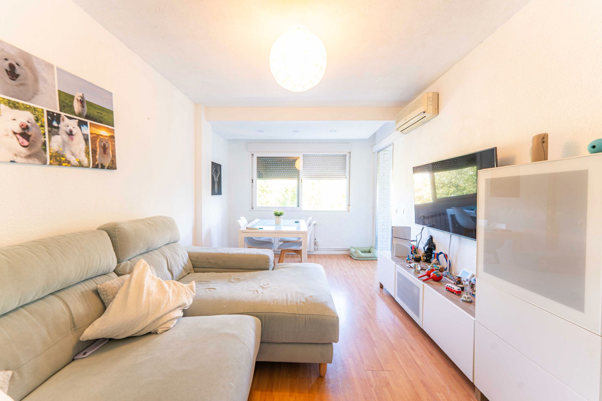 Living room of Flat for sale in Fuenlabrada  with Air Conditioner, Heating and Terrace