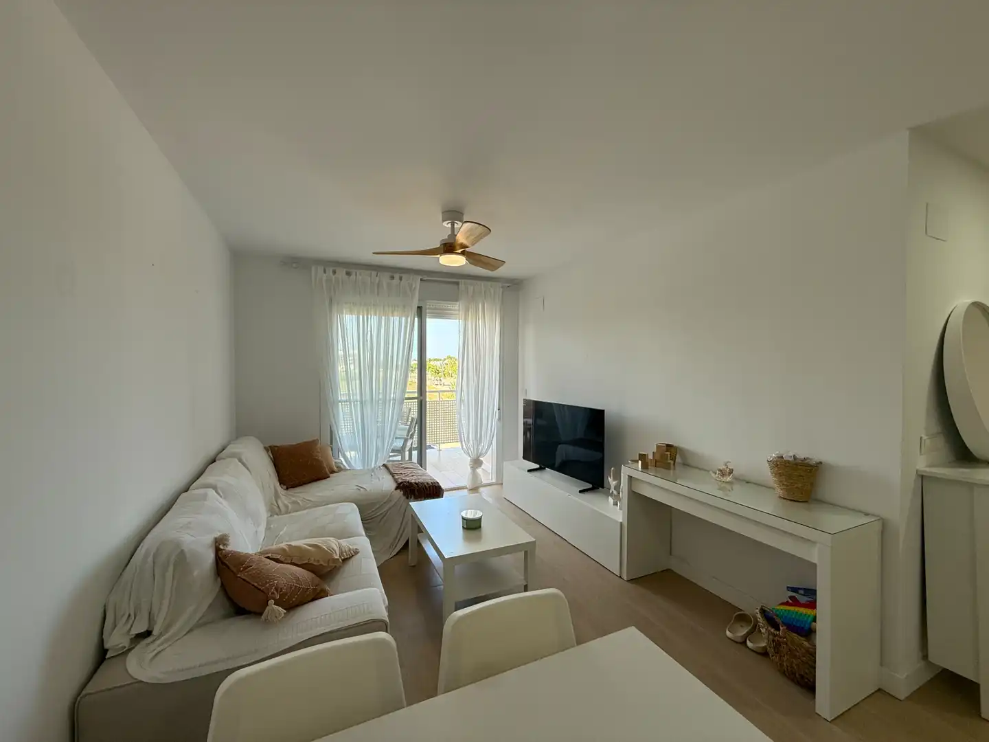 Sala d'estar de Apartament de lloguer en Almenara amb Aire condicionat, Calefacció i Terrassa