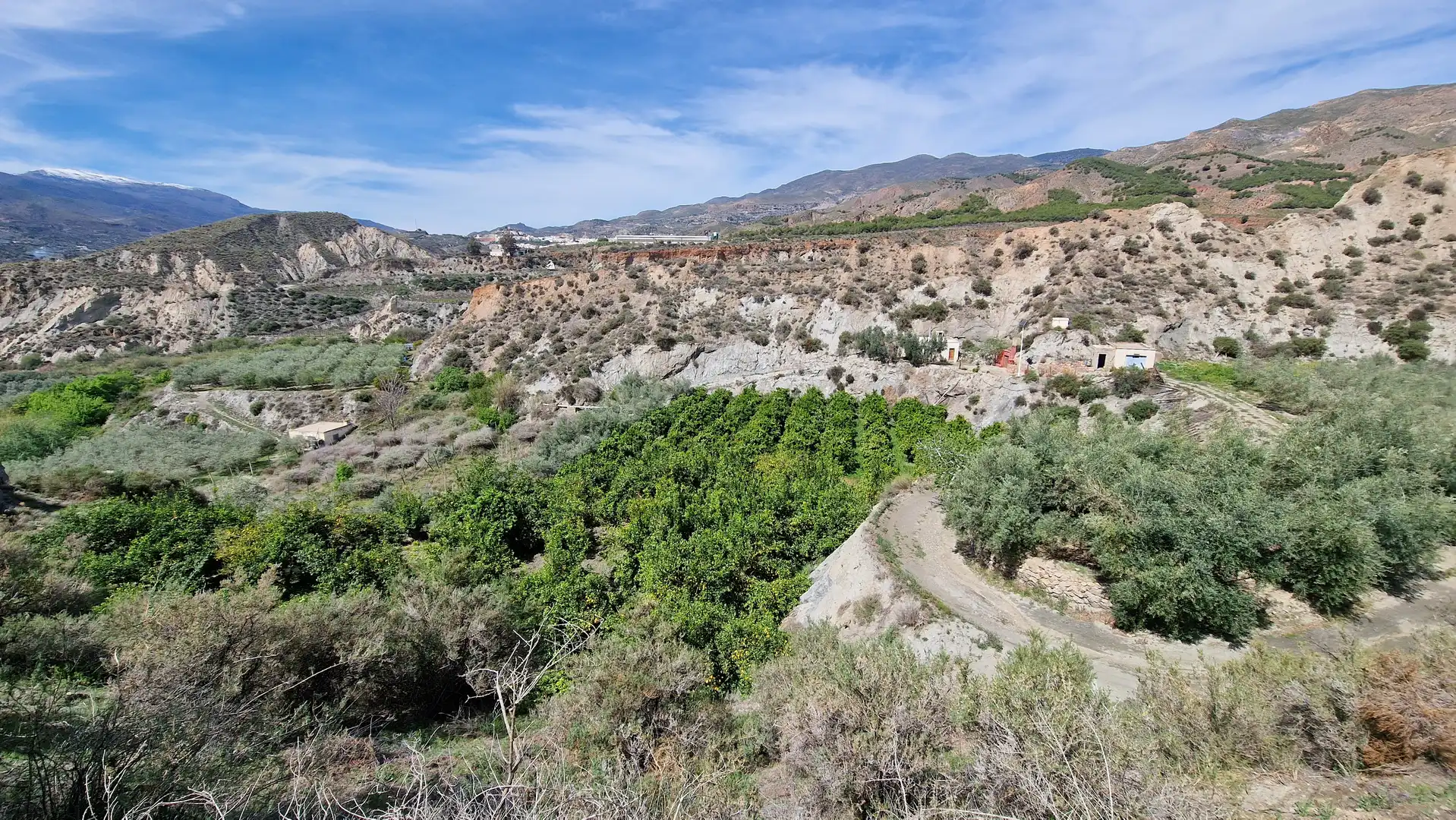 Vista exterior de Finca rústica en venda en Canjáyar amb Jardí privat i Moblat