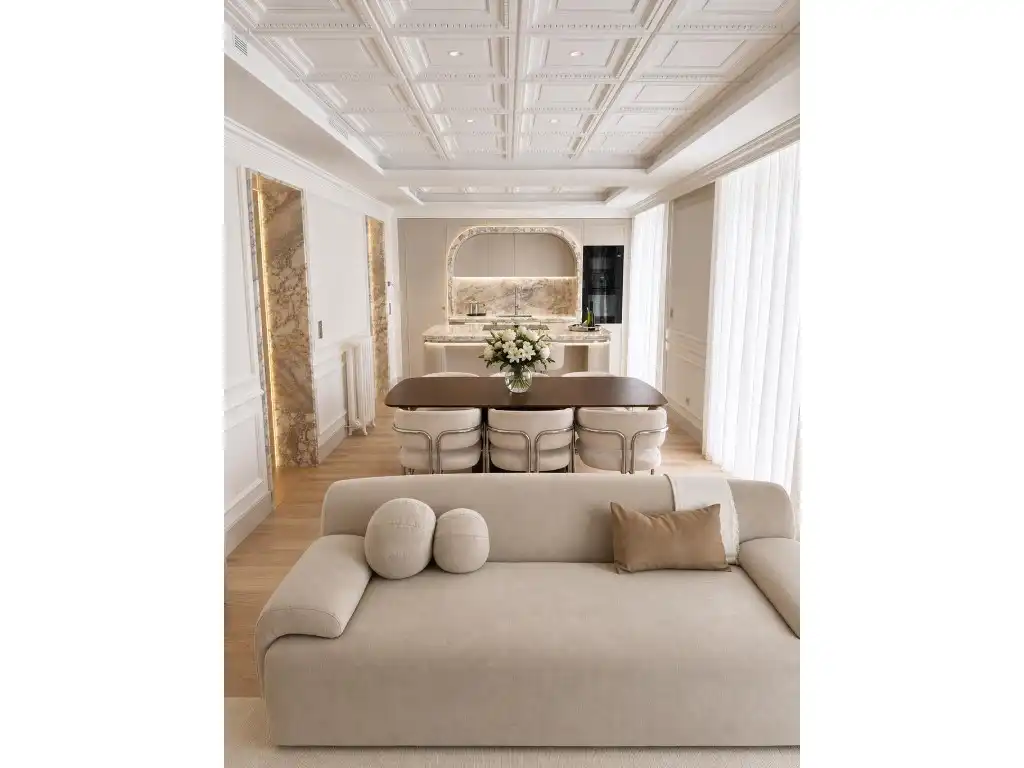 Living room of Flat for sale in Madrid  with Air Conditioner, Heating and Oven
