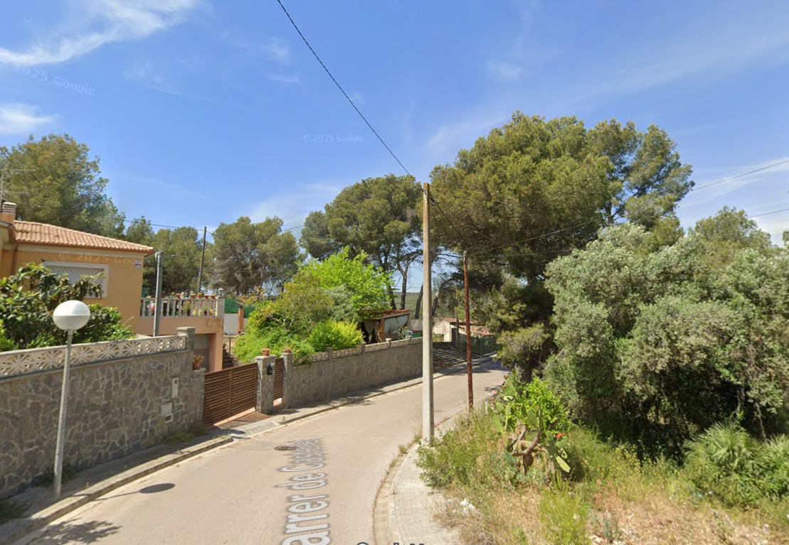 Vista exterior de Pis en venda en Cubelles