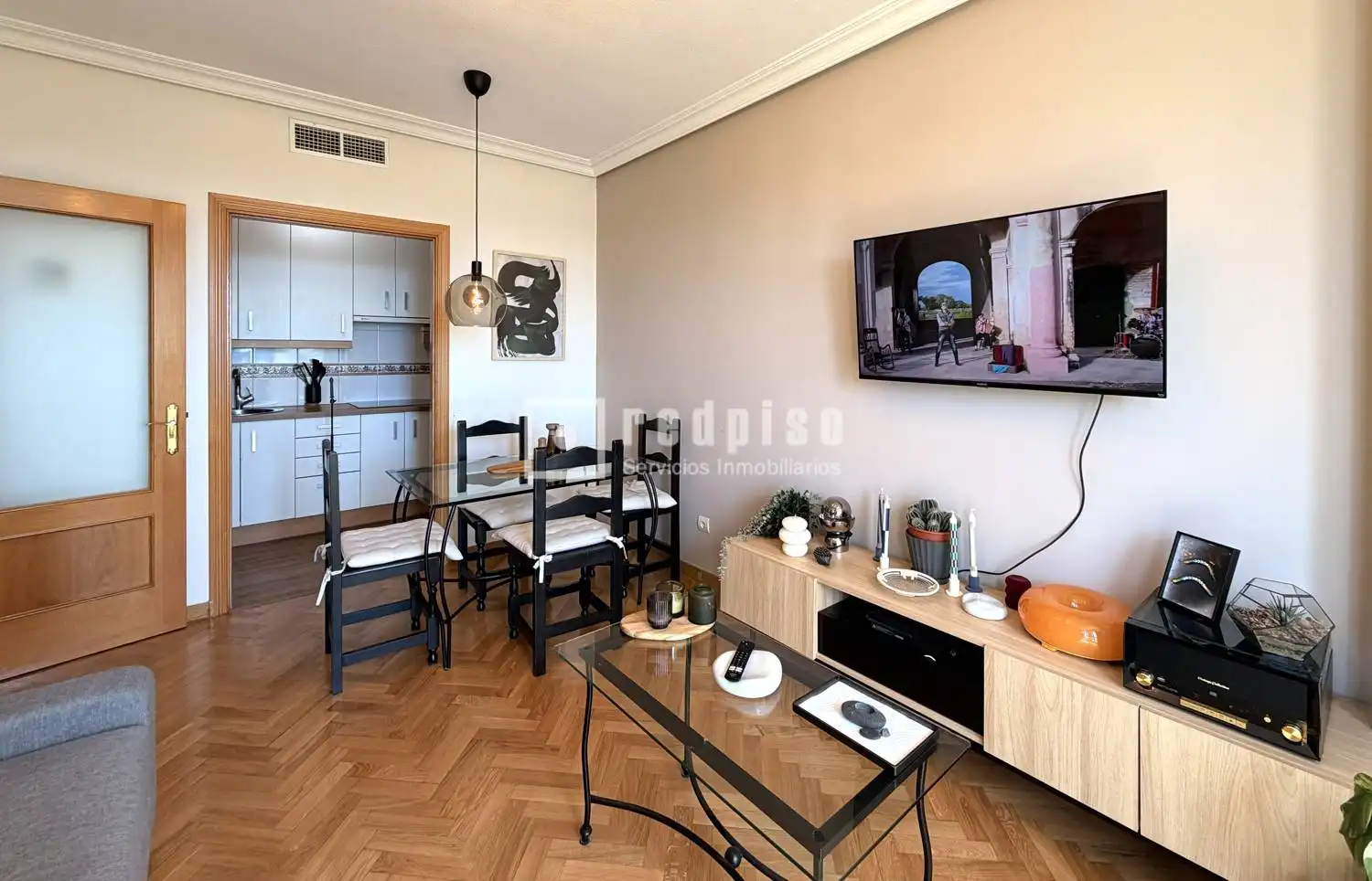 Living room of Flat for sale in Madrid  with Air Conditioner, Heating and Private garden